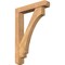 Ekena Millwork Imperial Craftsman Smooth Bracket w/ Offset Brace, Western Red Cedar, 5 1/2"W x 28"D x 40"H BKT0604X28X40IMP04SWR - alternate 1